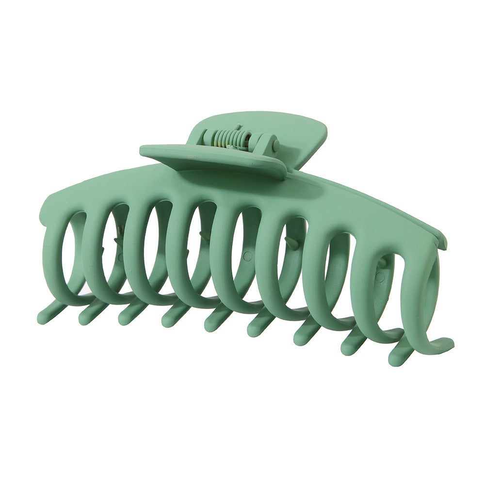 Wholesale 11CM Frosted PS Plastic Material Hair Clips